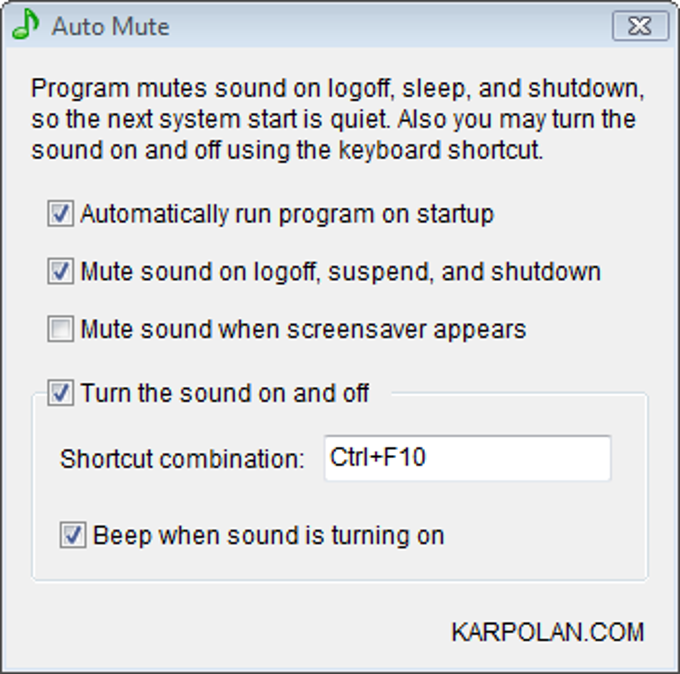 Auto Mute Auto Mute