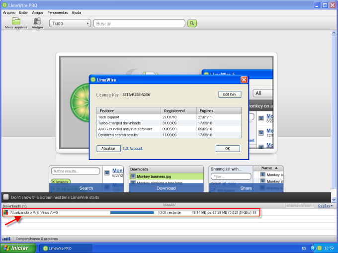 download limewire for android