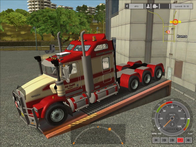 Euro Truck Simulator Kenworth road train T800 8x6 Euro Truck Simulator Kenworth road train T800 8x6