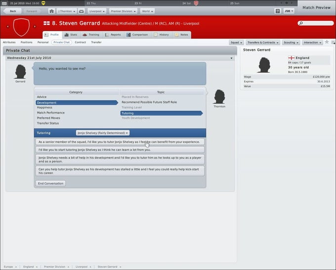Football Manager 2011 Football Manager 2011