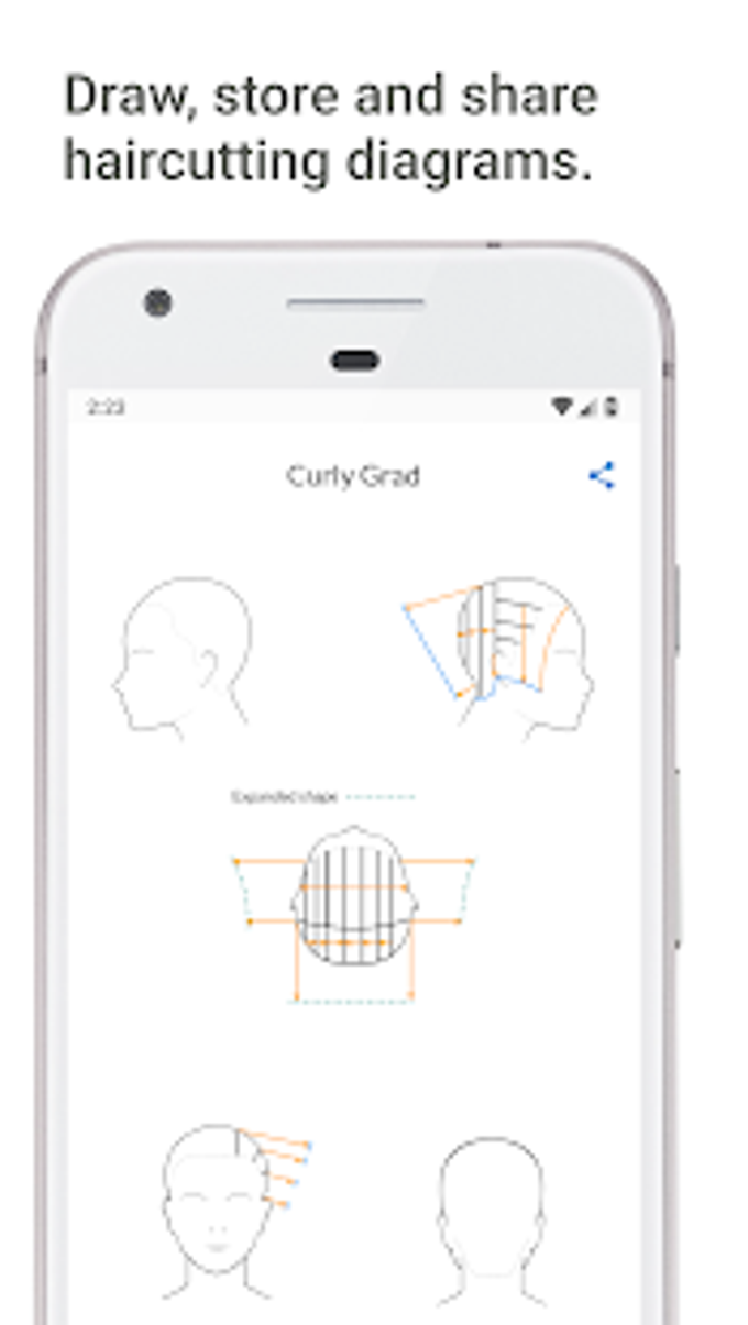 HairTech - Head Sheets