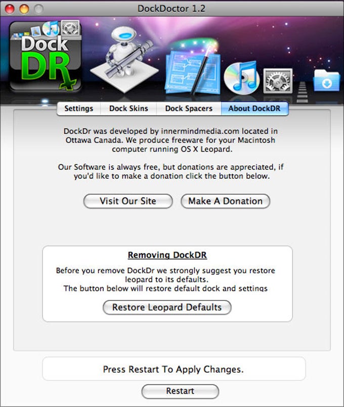 Download dock doctor for mac