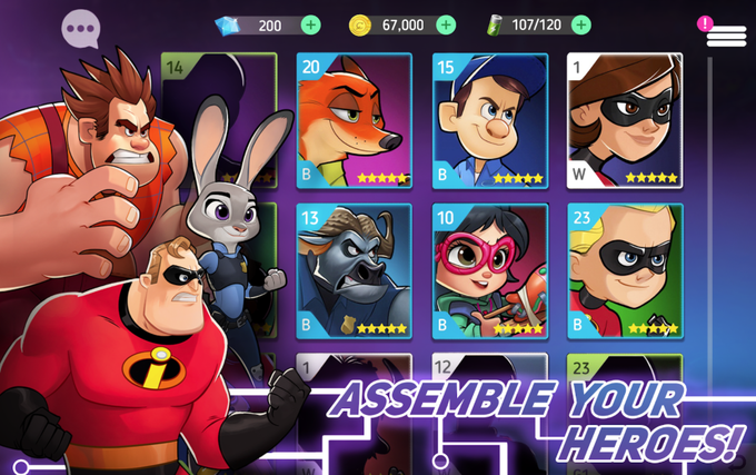 Disney Heroes: Battle Mode Disney Heroes: Battle Mode