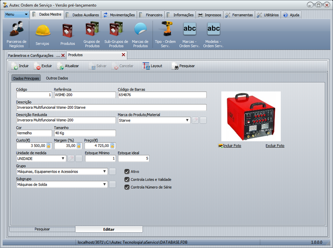 Autec Ordem de Serviço