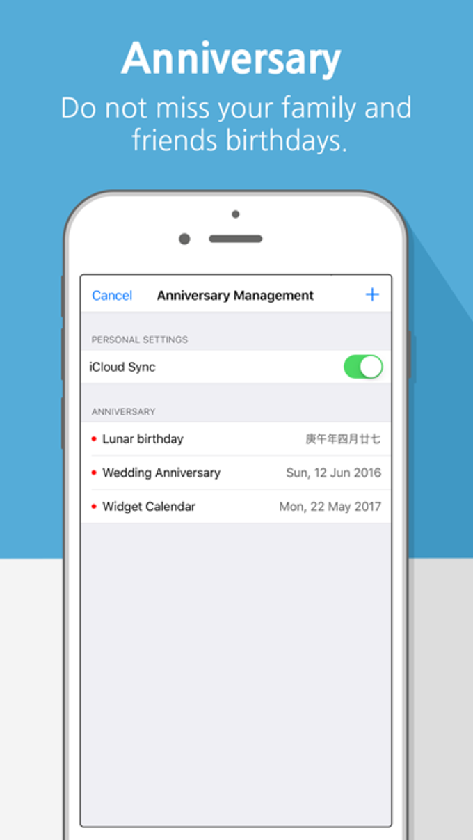 Widget Calendar : EasySimple