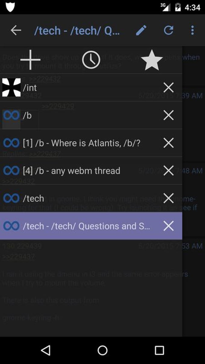 Overchan APK لنظام Android - تنزيل
