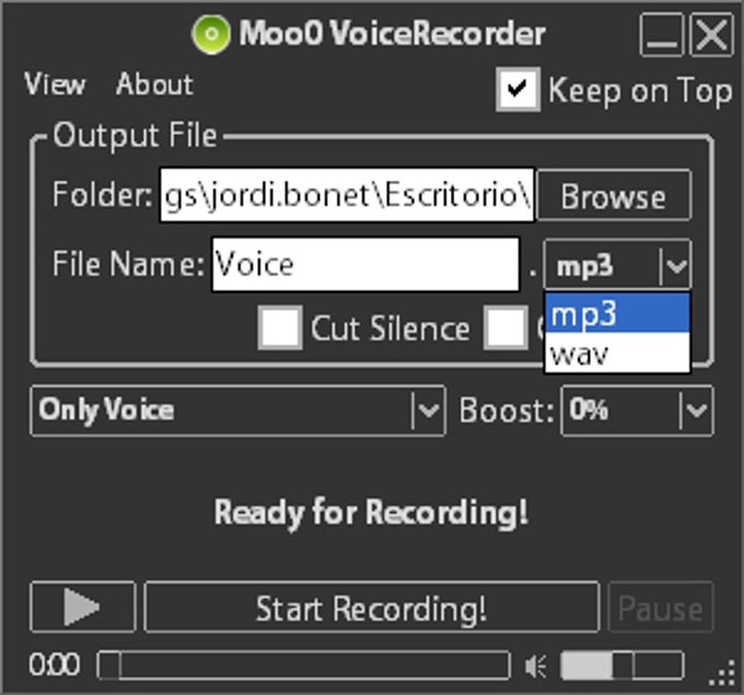 Moo0 VoiceRecorder Moo0 VoiceRecorder
