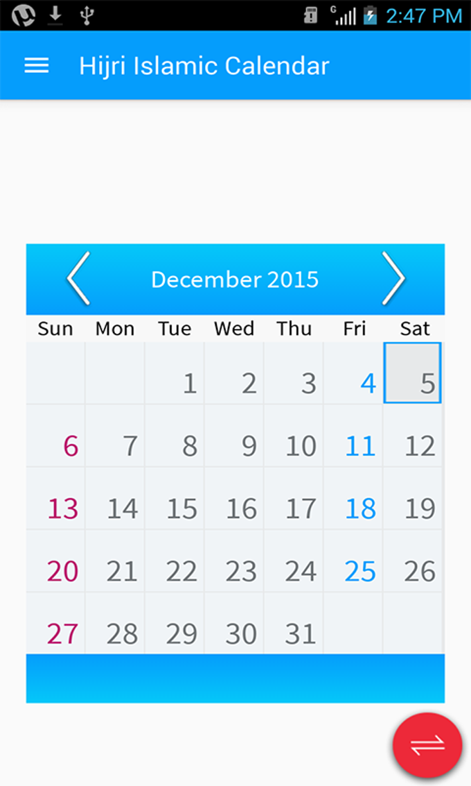 Hijri Calendar Widget for Android Download