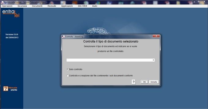 SCARICARE SOFTWARE DI CONTROLLO ENTRATEL