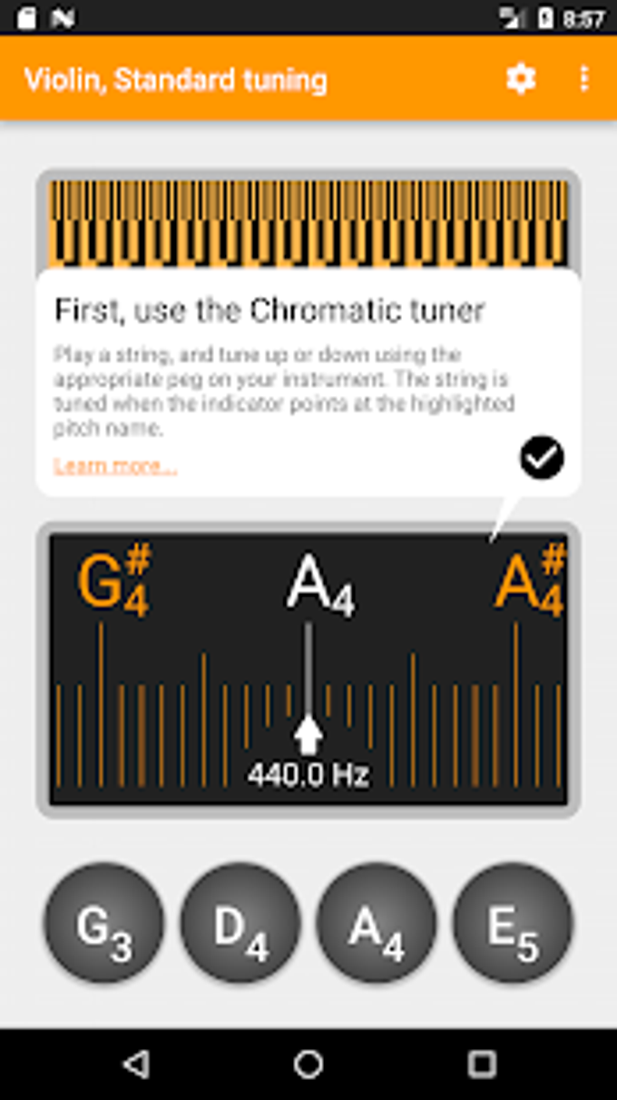 Guitar and Violin Tuner Guitar and Violin Tuner