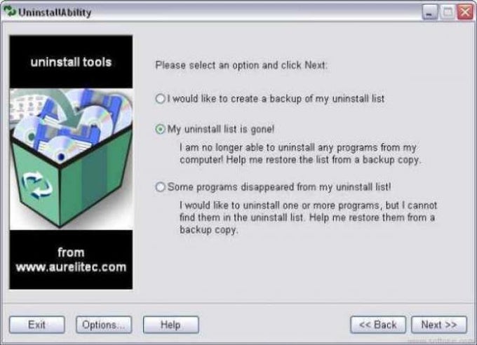 SCARICARE UNINSTALLABILITY