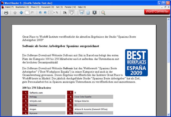 Word Reader Word Reader