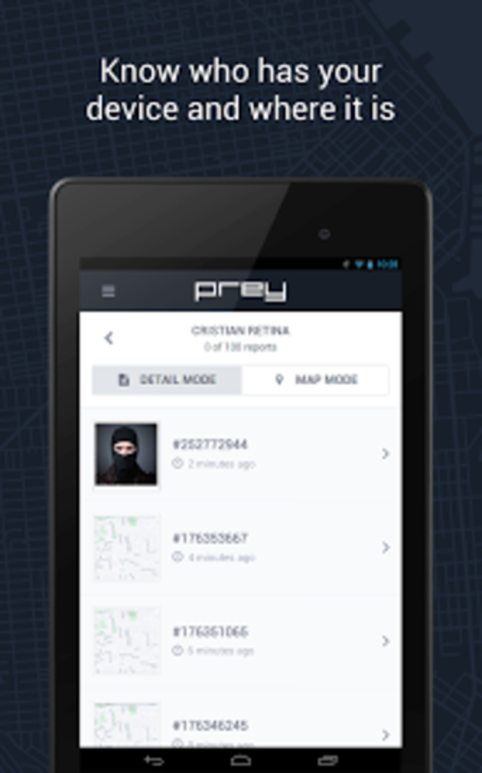 Prey Anti-Theft Prey Anti-Theft