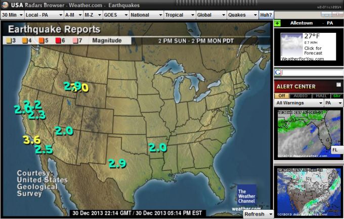 USA Radar Weather Browser