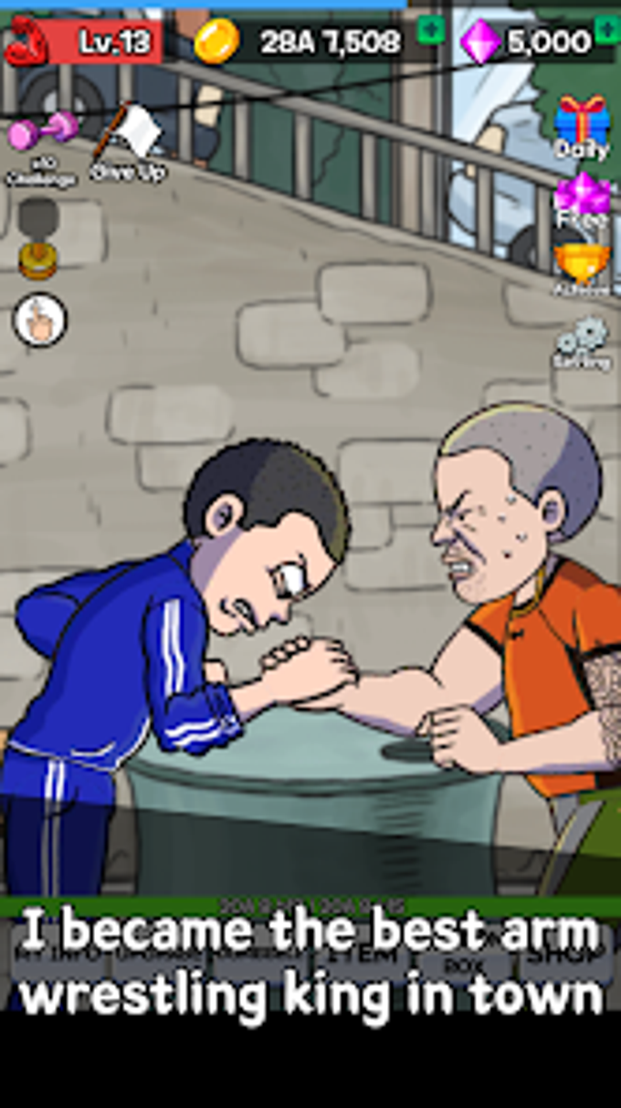 Arm Wrestling Clicker для Android — Скачать