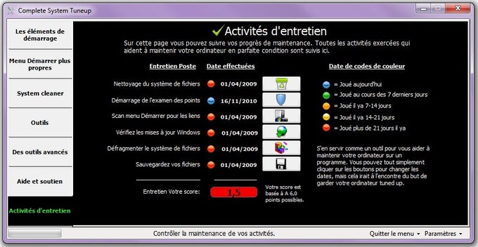 Complete System Tuneup Complete System Tuneup