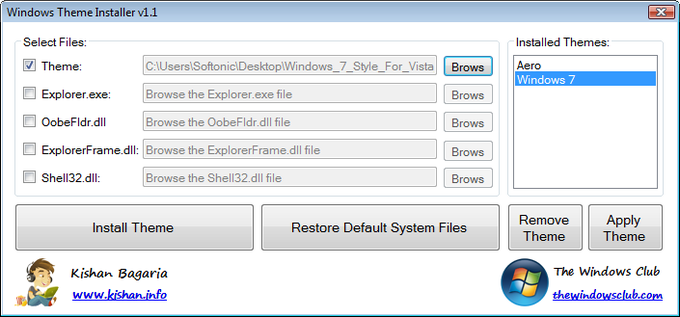 Windows Theme Installer Windows Theme Installer