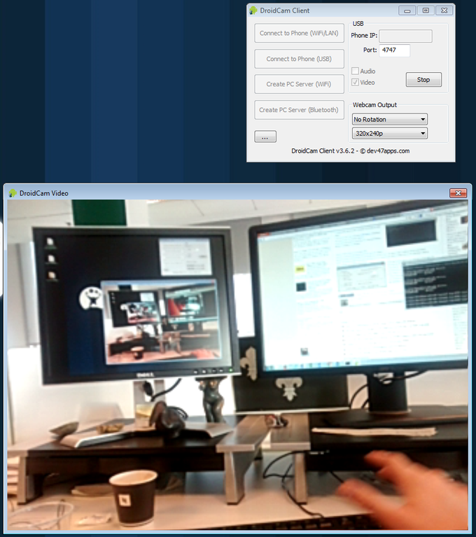 DroidCam Wireless Webcam