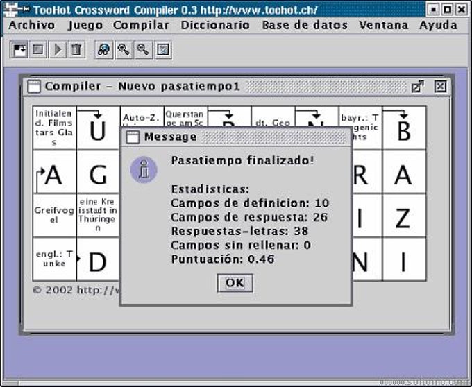 TooHot Crossword Puzzles Compiler TooHot Crossword Puzzles Compiler