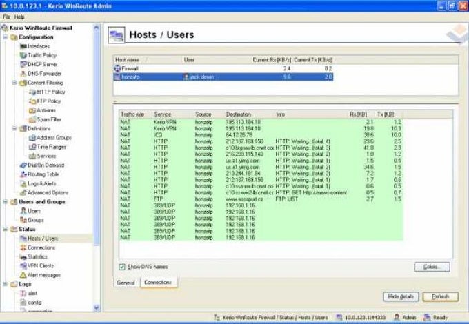 Kerio WinRoute Firewall Kerio WinRoute Firewall