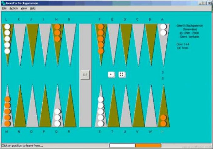 Geert's Backgammon Geert's Backgammon
