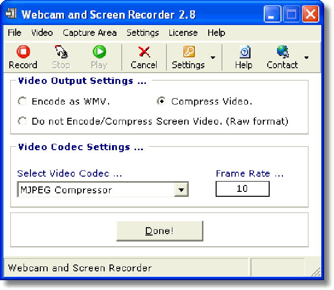Webcam and Screen Recorder Webcam and Screen Recorder