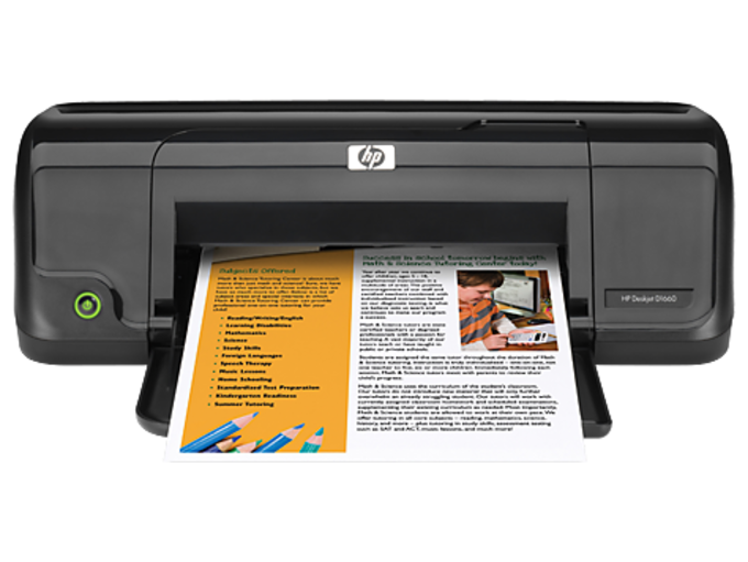 Hp Deskjet D1660 Printer Drivers Download