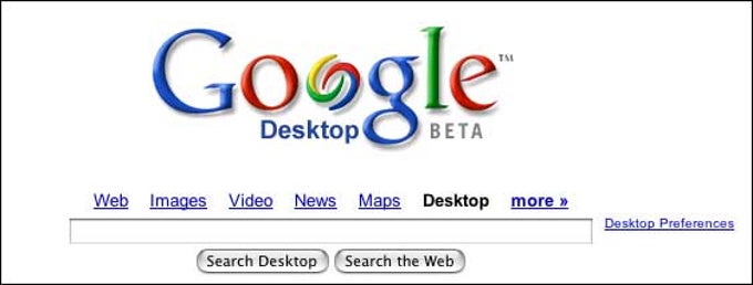Google Desktop Google Desktop