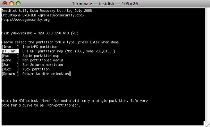 TestDisk TestDisk