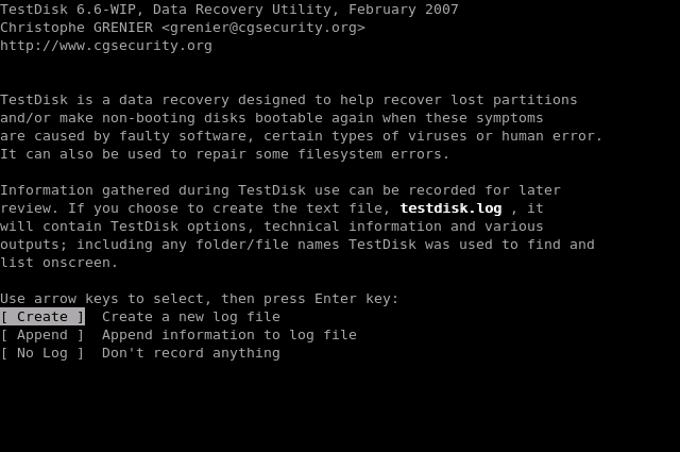 TestDisk TestDisk