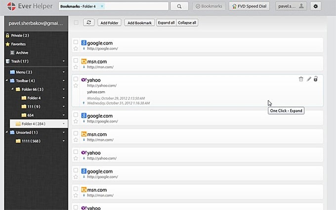 EverSync - Sync bookmarks, backup favorites EverSync - Sync bookmarks, backup favorites