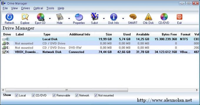 Drive Manager Drive Manager