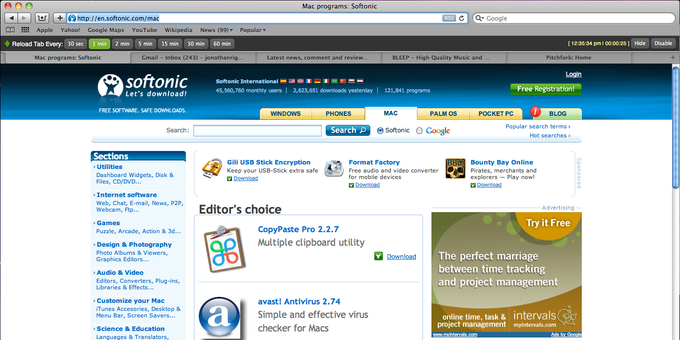 Safari Tab Reloader Safari Tab Reloader