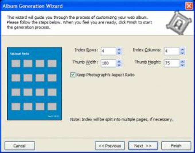Web Album Generator Web Album Generator