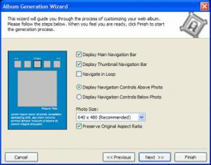 Web Album Generator Web Album Generator