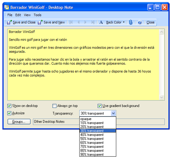 Efficient Sticky Notes Efficient Sticky Notes