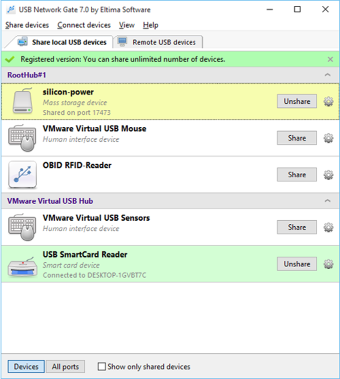 USB Network Gate USB Network Gate