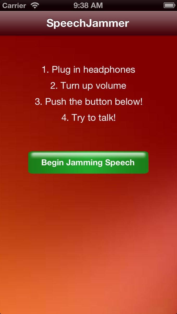Speech Jammer Speech Jammer