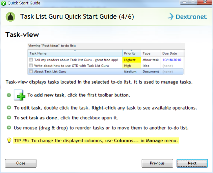 Task List Guru Task List Guru
