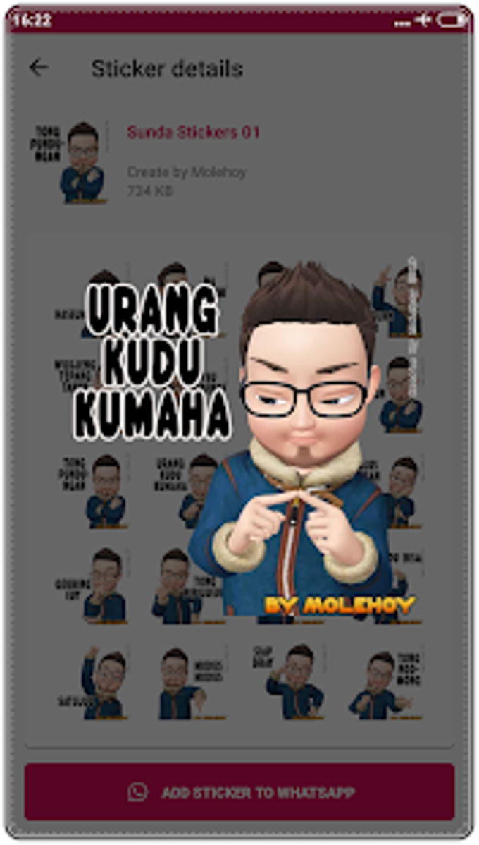 Unduh Meme TUMAN Stiker WAStickerApps For Android Gratis Versi