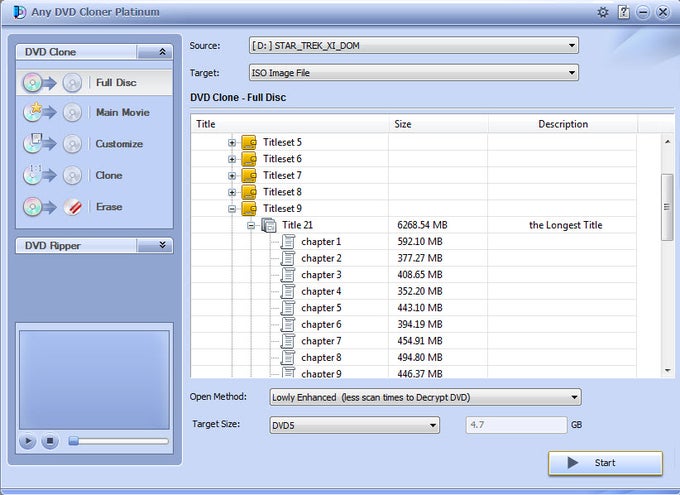 Any DVD Cloner Platinum Any DVD Cloner Platinum