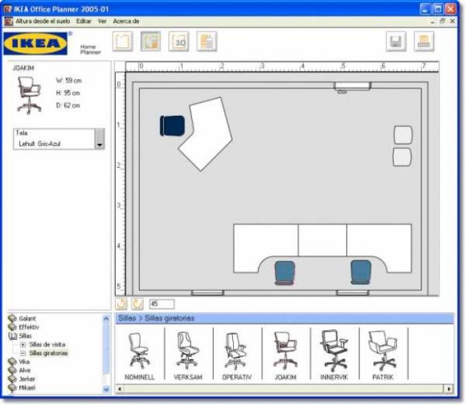 Ikea Home Planner Office Screenshot 