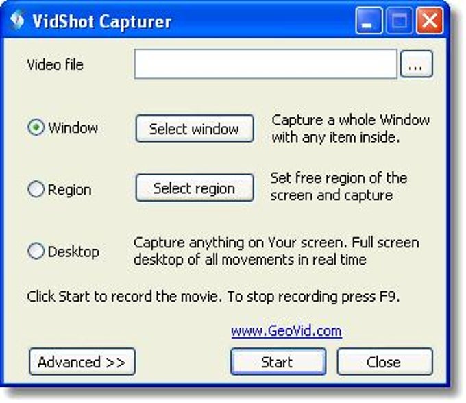 TÉLÉCHARGER VIDSHOT CAPTURER CAPTURER TÉLÉCHARGER VIDSHOT