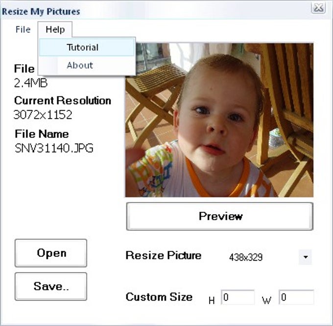 Resize My Pictures Resize My Pictures