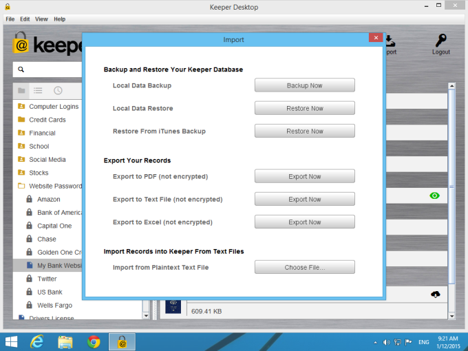 keeper password manager 2fa duo