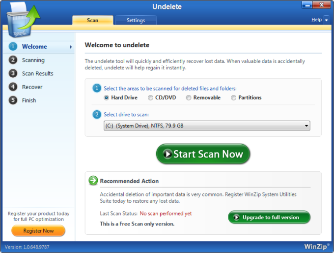 free downloads WinZip System Utilities Suite 3.19.0.80
