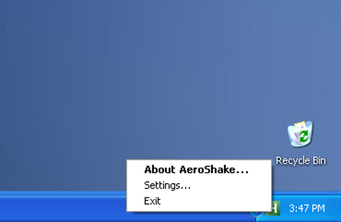 Aero Shake Aero Shake