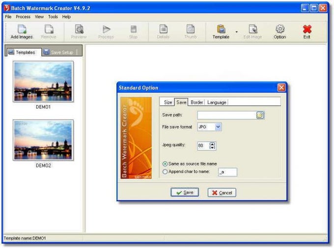 Batch WaterMark Creator Descargar Batch watermark creator descargar
