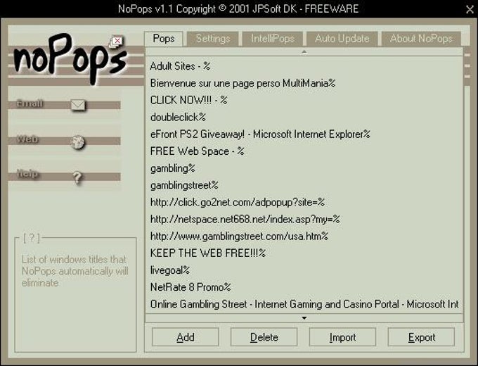 NoPops NoPops