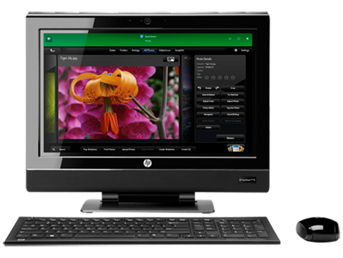 Hp touchsmart 310 pc не включается экран